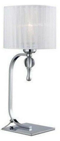 Stolní lampa AZzardo Impress table white AZ1107 E27 1x60W IP20 33cm bílá