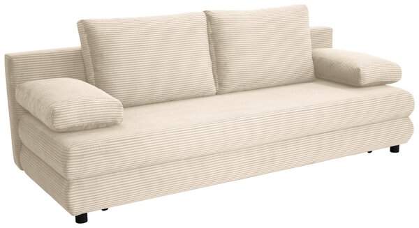 ROZKLÁDACÍ POHOVKA, textil, krémová home24 - Rozkládací pohovky
