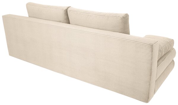 ROZKLÁDACÍ POHOVKA, textil, krémová home24 - Rozkládací pohovky