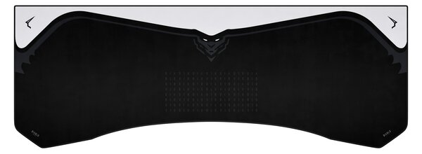 Velká herní podložka na stůl, černo-šedá, 140x52 cm: Diablo X-Forge Black Nightwolf Moon