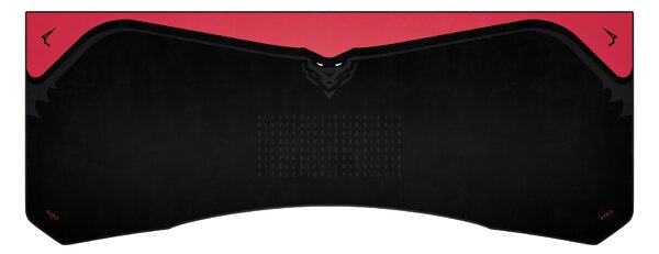 Velká herní podložka na stůl, černo-červená, 160x60 cm: Diablo X-Forge Black Bloody Mary