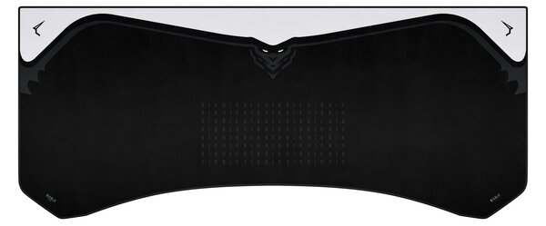 Velká herní podložka na stůl, černo-šedá, 120x52 cm: Diablo X-Forge Black Nightwolf Moon