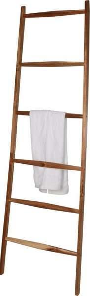 Věšák na ručníky z akáciového dřeva Robinia, 55 x 170 cm