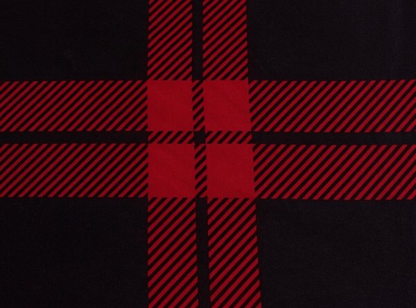 Prostěradlo z mikrovlákna ALBURY červené 90x200 cm