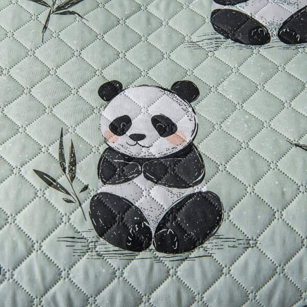 Přehoz na postel PANDA RELAX zelený Rozměr: 220 x 240 cm