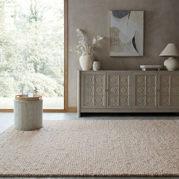 Krémový ručně tkaný koberec 120x170 cm Finley – Flair Rugs