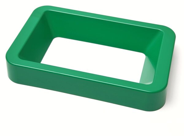 Odpadkový koš na tříděný odpad Caimi Brevetti Maxi N,70 L, zelený, sklo barevné