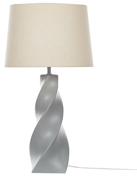 Stolní lampa BELAYA Keramika Šedá