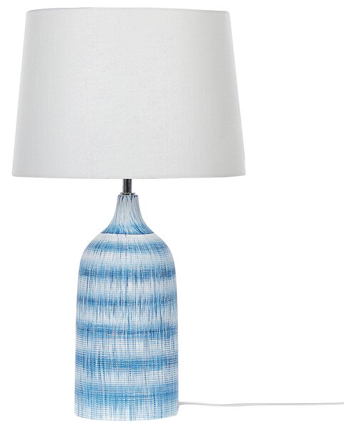 Stolní lampa GEORGINA Keramika Modrá