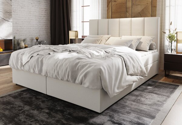 Čalouněná postel boxspring KARDI, 180x200, cosmic 10