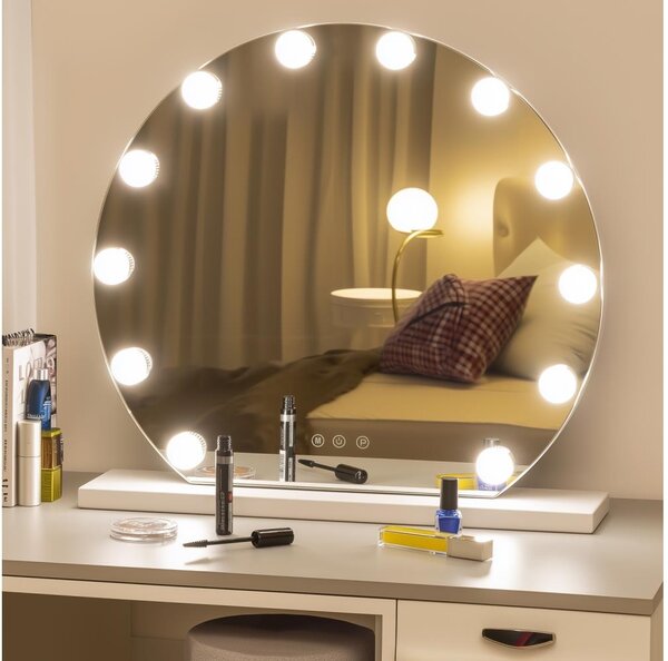 Brilagi - LED Stmívatelné make-up zrcadlo HOLLYWOOD LED/12W/230V 3000/4000/6500K