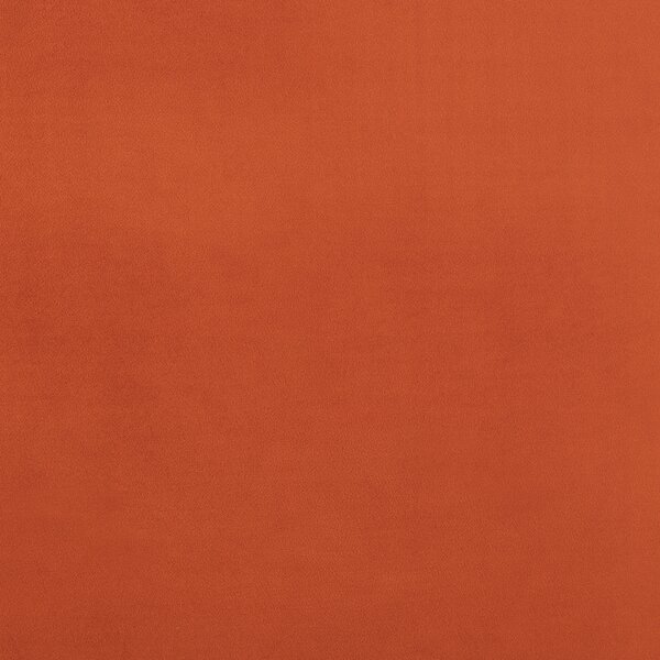 Postel Umělý samet FLAYAT 160 x 200 cm Oranžová