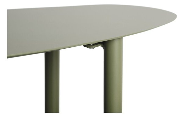Zelený kovový regál 90x82x28 cm Riqueza – Leitmotiv