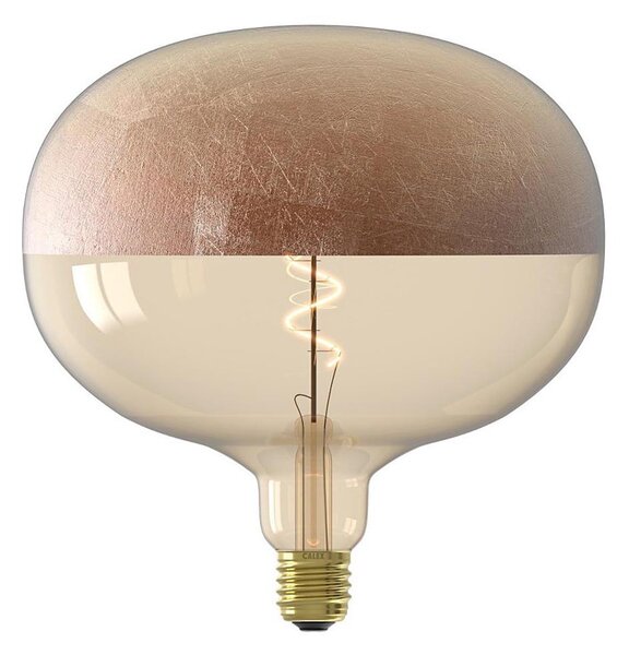 LED Stmívatelná žárovka s vrchlíkem FILAMENT E27/4W/230V 1800K měděná CRI 90