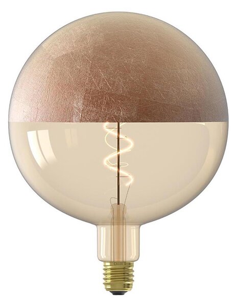 LED Stmívatelná žárovka s vrchlíkem FILAMENT G200 E27/4W/230V 1800K měděná