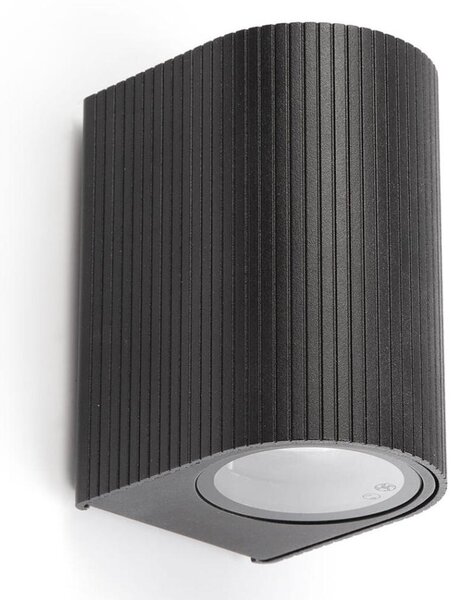 FARO 70322 - Venkovní nástěnné svítidlo ESTELA 1xGU10/5W/230V IP65 černá