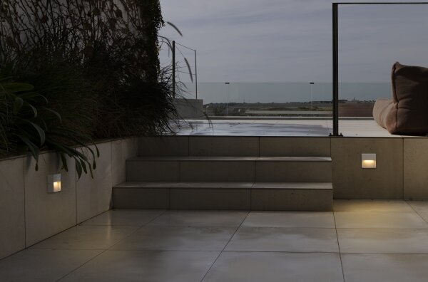 FARO 71964 - LED Schodišť. svít. DUNE LED/3W/230V 2200/2700/3200/4000K IP65 bílá