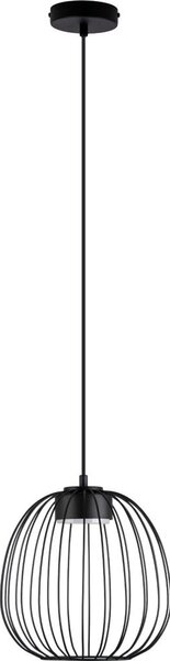 Lustr na lanku OVELLA 1xGX53/10W/230V pr. 25 cm černá