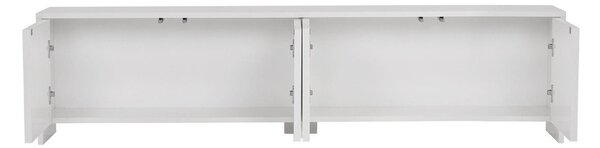 Bílý TV stolek 180x45x32 cm Aurelia – Kalune Design