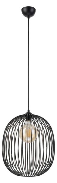 Lustr na lanku DESTELLO 1xE27/15W/230V pr. 32 cm černá