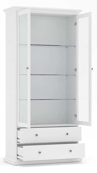 Čínský kabinet Paris 77829 bílá - Tvilum