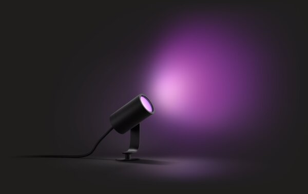 Philips 17428/30/P7 - LED RGB Venkovní bodové svítidlo Hue LILY LED/8W/230V IP65