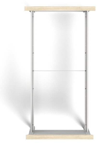 Postel Paris 90x200 bílá/dub 77801 - Tvilum
