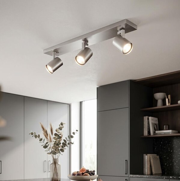 Philips 53093/48/12 - LED Bodové svítidlo RUNNER matný chrom 3xGU10/20W/230V