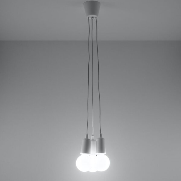 Sollux SL.0570 - Lustr na lanku DIEGO 3xE27/60W/230V