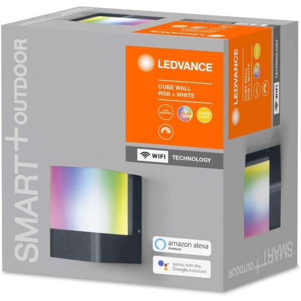 Ledvance - LED RGBW Venkovní svítidlo SMART+ CUBE LED/9,5W/230V IP44 Wi-Fi