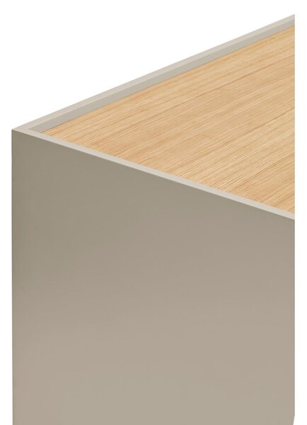 TV stolek v dekoru dubu v béžovo-přírodní barvě 180x45 cm Otto – Teulat