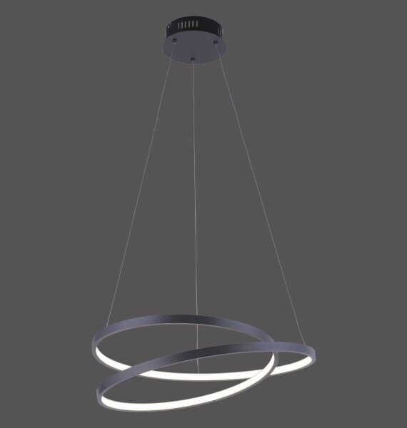 Paul Neuhaus 2472-18 - LED Stmívatelný lustr na lanku ROMAN LED/30W/230V černá