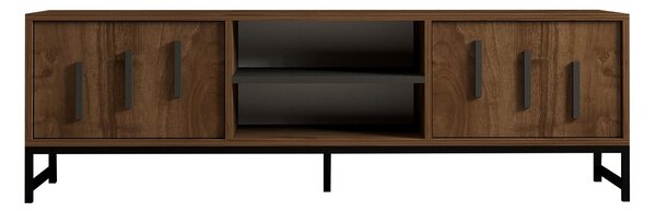 TV stolek/skříňka Nalasi (ořech). Akce -25%