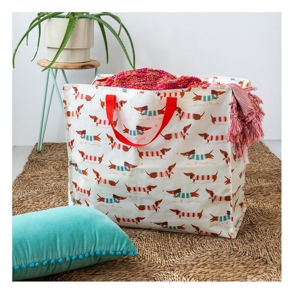 Úložný box na oblečení z recyklovaného plastu 28x58x48 cm Sausage Dog – Rex London