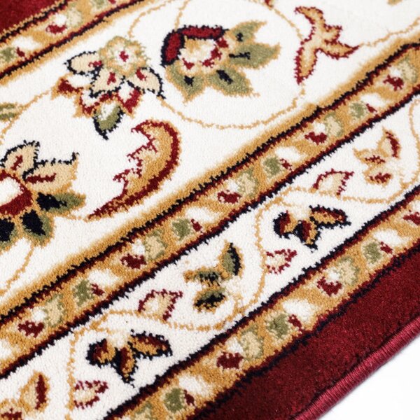 Červený kulatý koberec 133x133 cm Sherbone – Flair Rugs