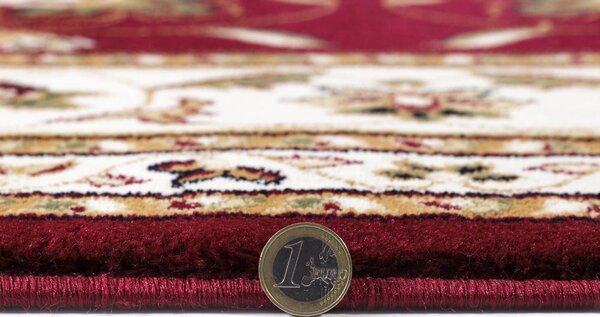 Červený kulatý koberec 133x133 cm Sherbone – Flair Rugs