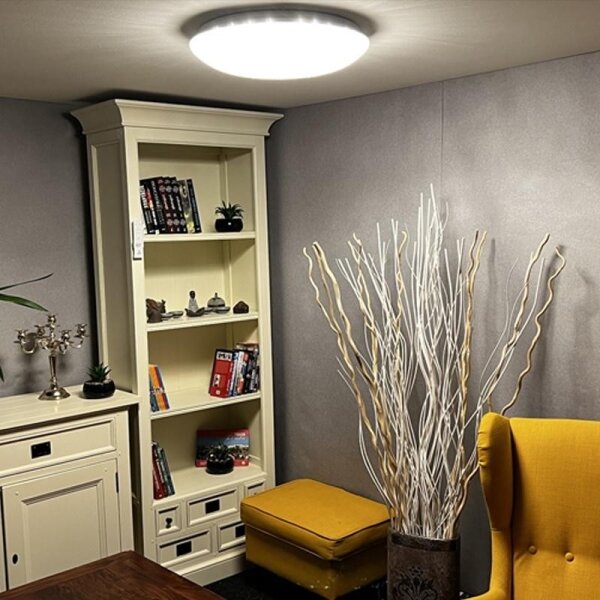 LED Stmívatelné stropní svítidlo LED/48W/230V 2700-6500K Wi-Fi Tuya + DO