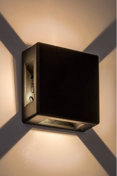 Rabalux 7317 - LED Venkovní nástěnné svítidlo LIPPA LED/6W/230V IP54 černá