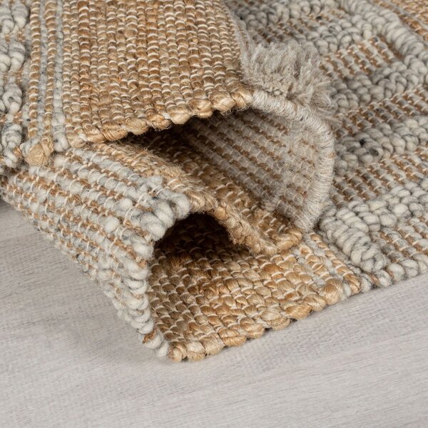 Koberec ve světle šedé a přírodní barvě 160x230 cm Medina – Flair Rugs