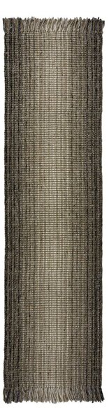 Šedý běhoun 60x230 cm – Flair Rugs