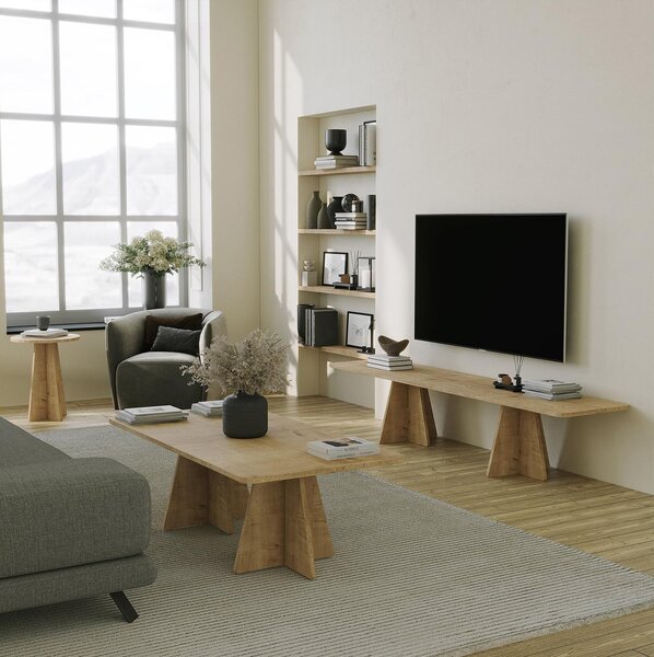 TV stolek Kabivo (dub safírový). Akce -25%