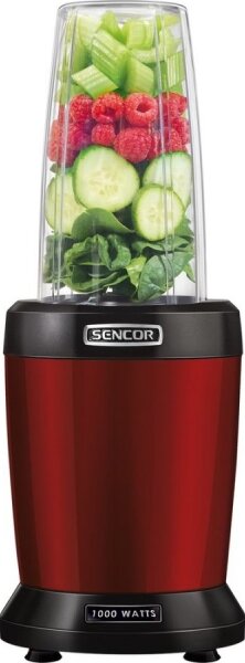 Sencor - Smoothie nutri mixér 1000W/230V červená