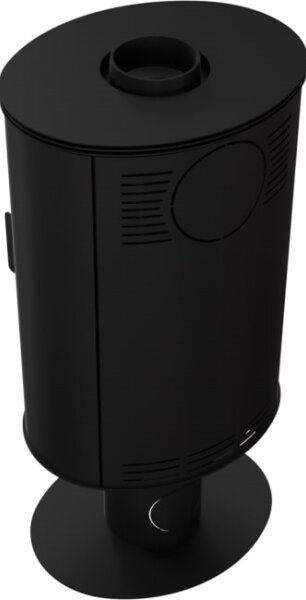 Kratki AB S N DR - Krbová ocelová kamna 8kW 150mm