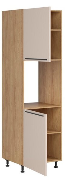 BRW Kuchyně Family Line Iris DPS-60/207-L/L, dub hikora/alhamra mat