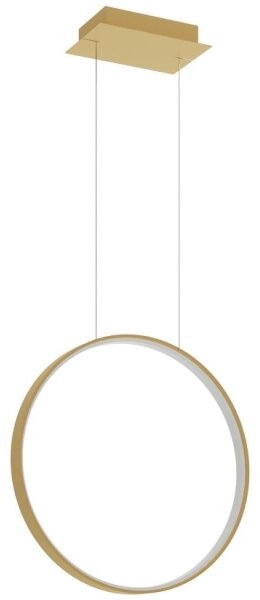 Thoro TH.221 - LED Lustr na lanku RIO LED/30W/230V CRI95 4000K pr. 55 cm zlatá