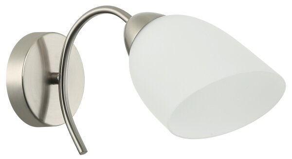 Nástěnné svítidlo DONNA 1xE27/60W/230V nikl