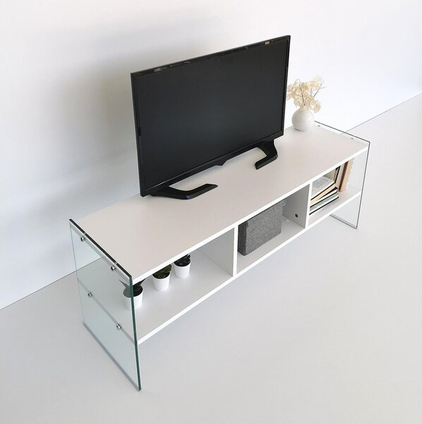 TV stolek/skříňka Vamebo 7 (bílá)