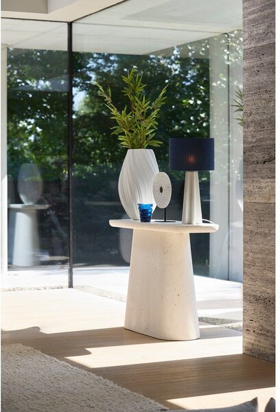 Bílý konzolový stolek 40x120 cm Hamura – Light & Living
