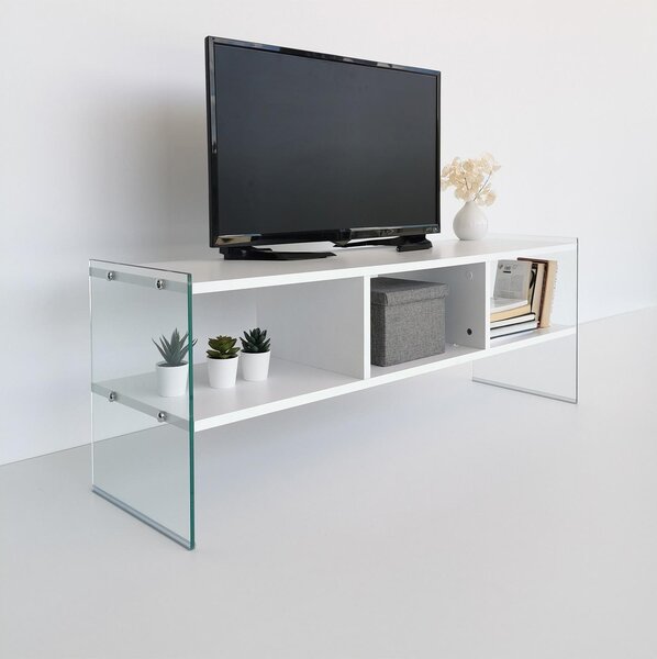 TV stolek/skříňka Vamebo 7 (bílá)
