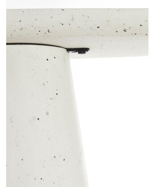 Bílý konzolový stolek 40x120 cm Hamura – Light & Living